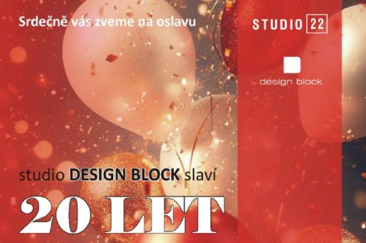 Studio Design Block slaví 20 let: výročí připomene slavnostní večer v Plzni