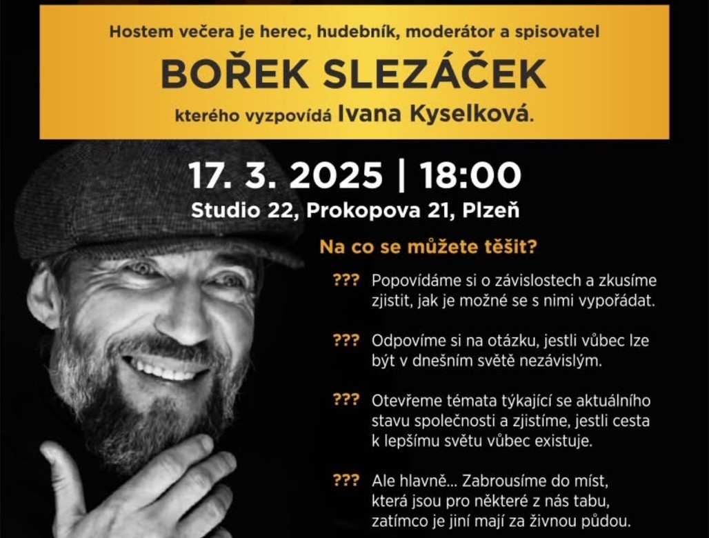 Beseda Jak z bahna do lepšího světa: O závislostech i naději