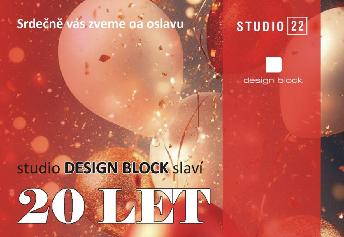 Studio Design Block slaví 20 let: výročí připomene slavnostní večer v Plzni