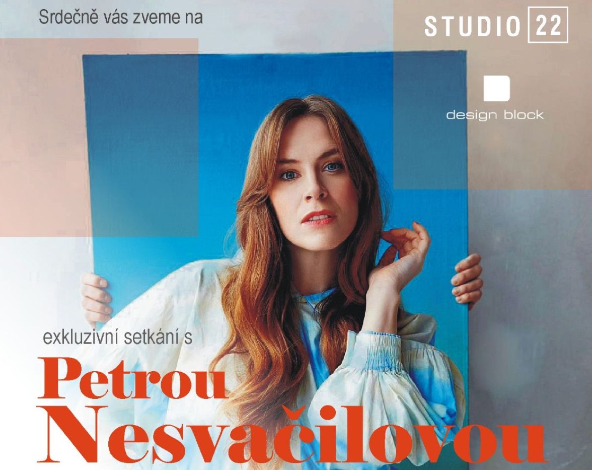 Exkluzivní setkání s Petrou Nesvačilovou ve Studiu 22: večer autorského čtení, besedy a jarní módní inspirace